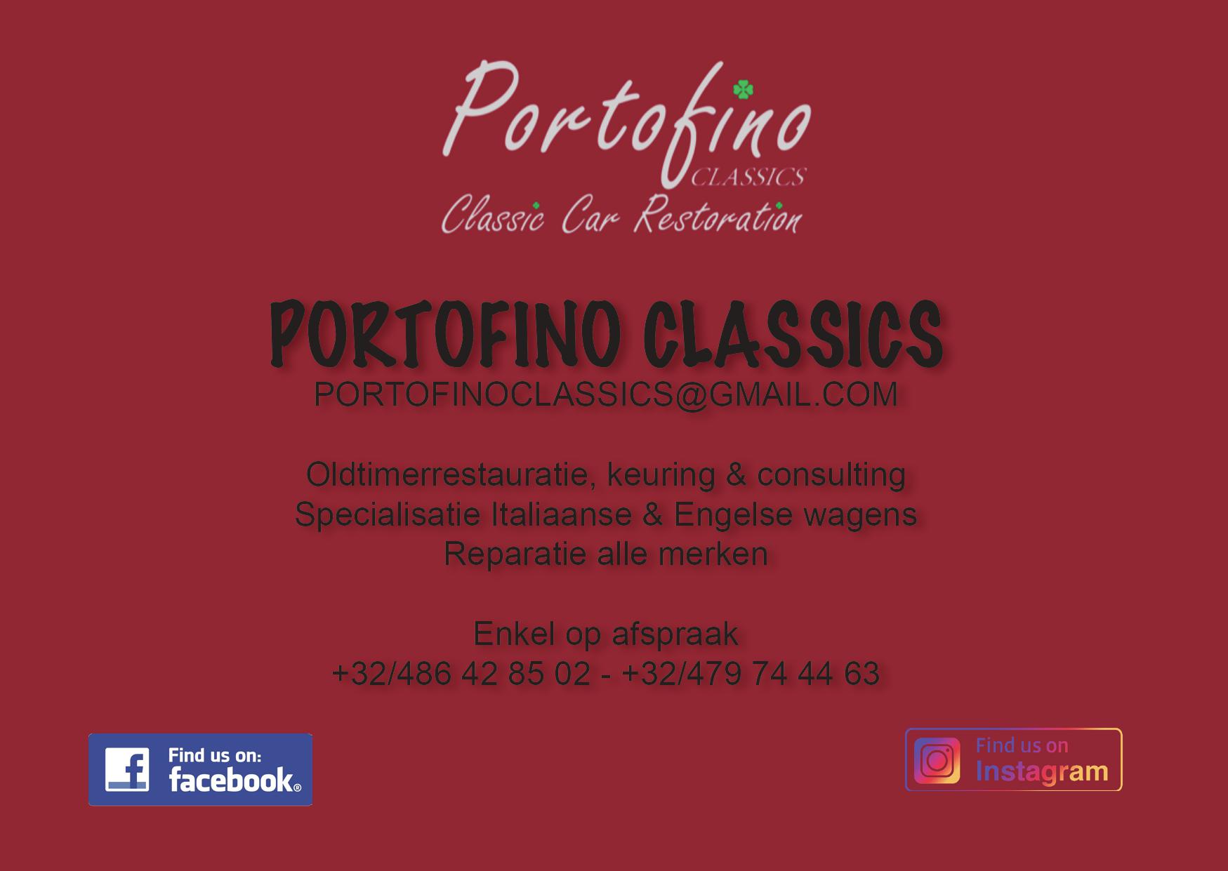 Oldtimerrestauratie Portofino Classics